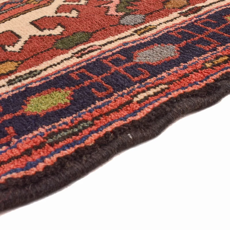 Qaraja Teppich 72x290cm - Perserteppich - hellrot
