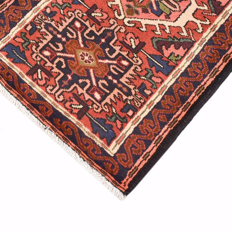 Qaraja Teppich 68x294cm - Perserteppich - hellrot