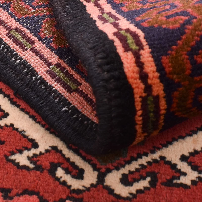 Qaraja Teppich 68x294cm - Perserteppich - hellrot