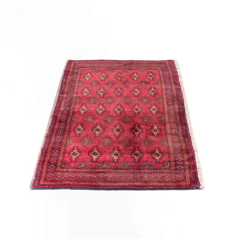 Turkaman Teppich 60x130cm - Orientteppich - rot