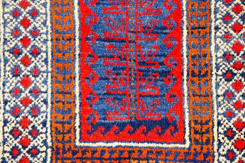 Belutsch Teppich 79x125cm - Orientteppich - rot