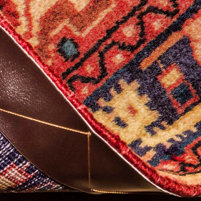 Malayer Teppich 68x95cm - Perserteppich - mehrfarbig