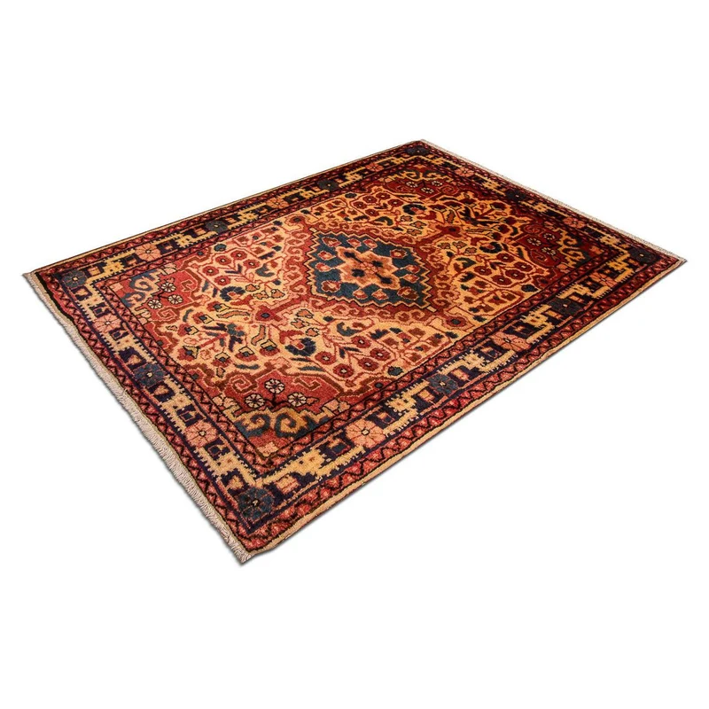 Malayer Teppich 68x95cm - Perserteppich - mehrfarbig