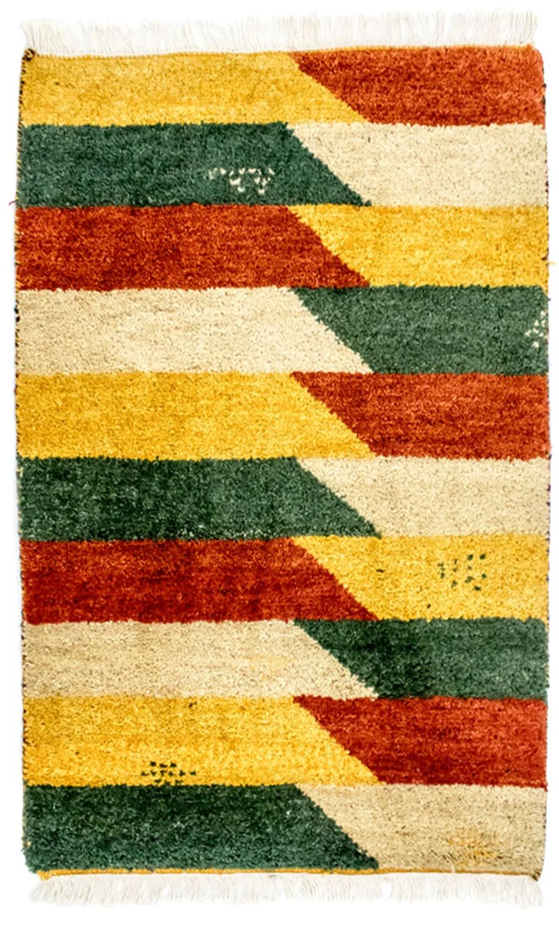 Gabbeh Teppich - Indus 60 x 90 cm - bunt