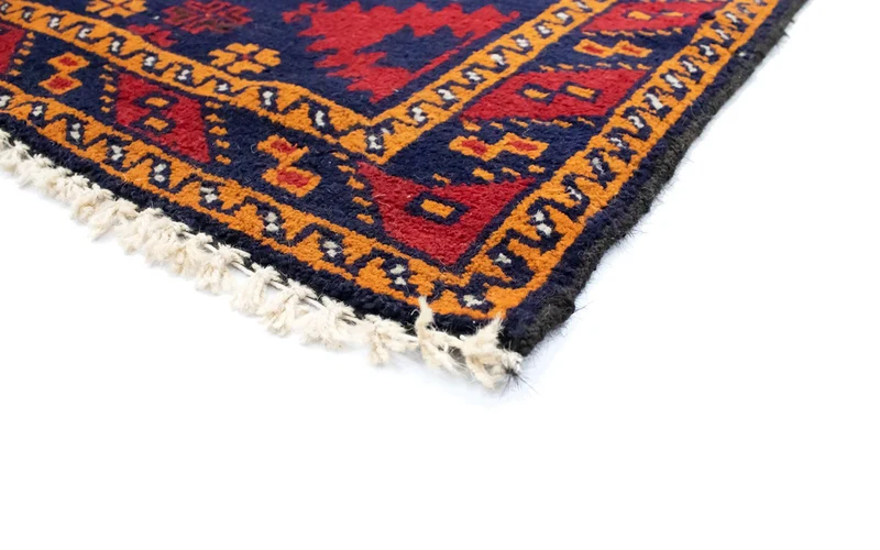 Belutsch Teppich 85x138cm - Orientteppich - blau