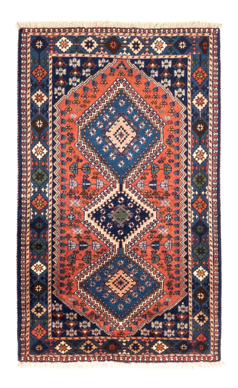 Yalameh Teppich 85x135cm - Perserteppich - rot