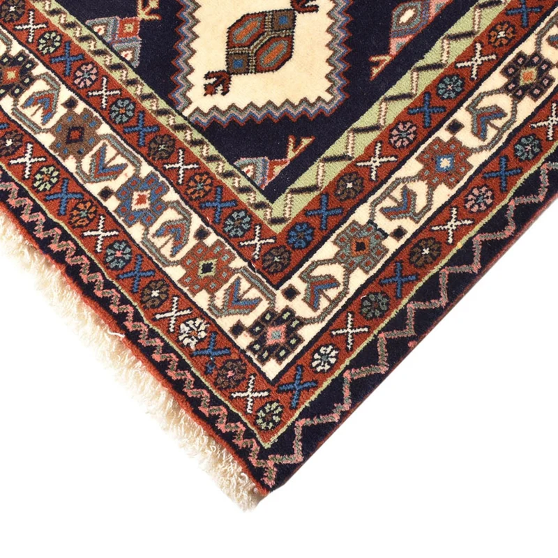 Sharbabak Teppich 150x205cm - Perserteppich - mehrfarbig