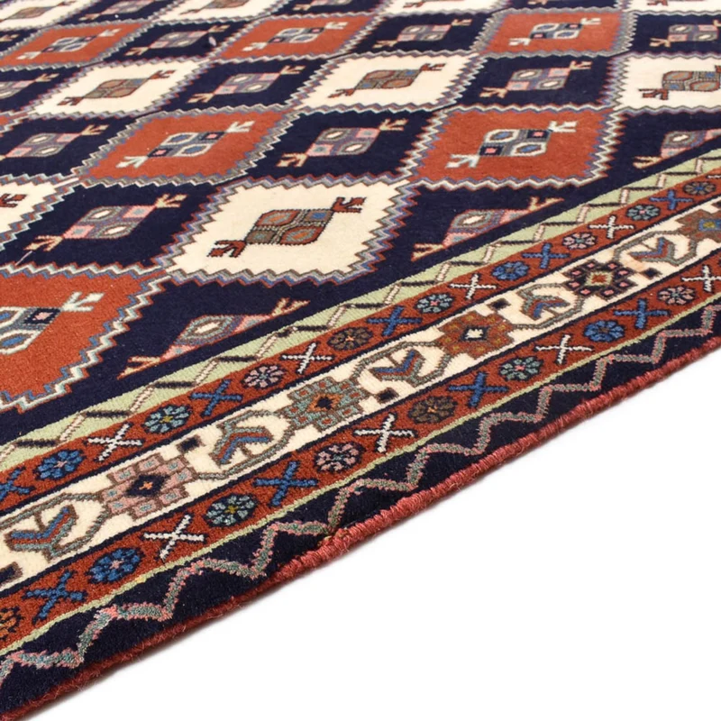 Sharbabak Teppich 150x205cm - Perserteppich - mehrfarbig