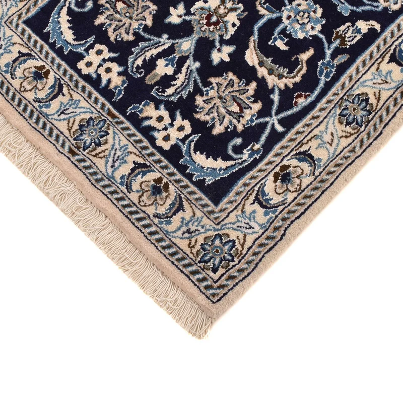 Nain - 9La Teppich 61x197cm - Perserteppich - dunkelblau