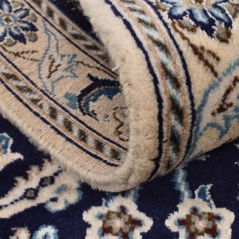 Nain - 9La Teppich 61x197cm - Perserteppich - dunkelblau