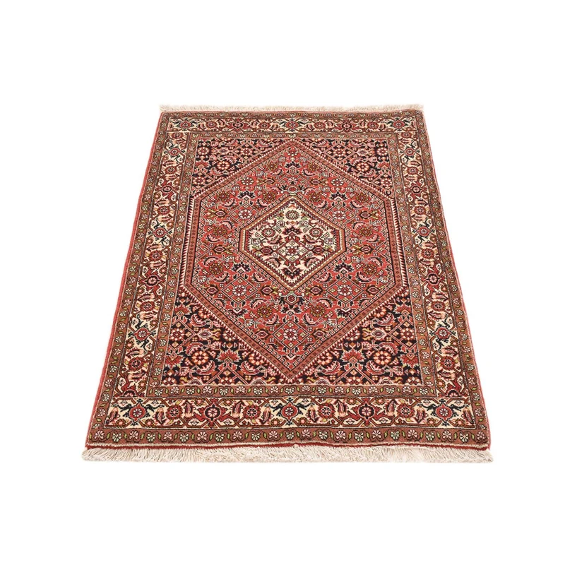 Bidjar - Zanjan Teppich 82x130cm - Perserteppich - hellrot
