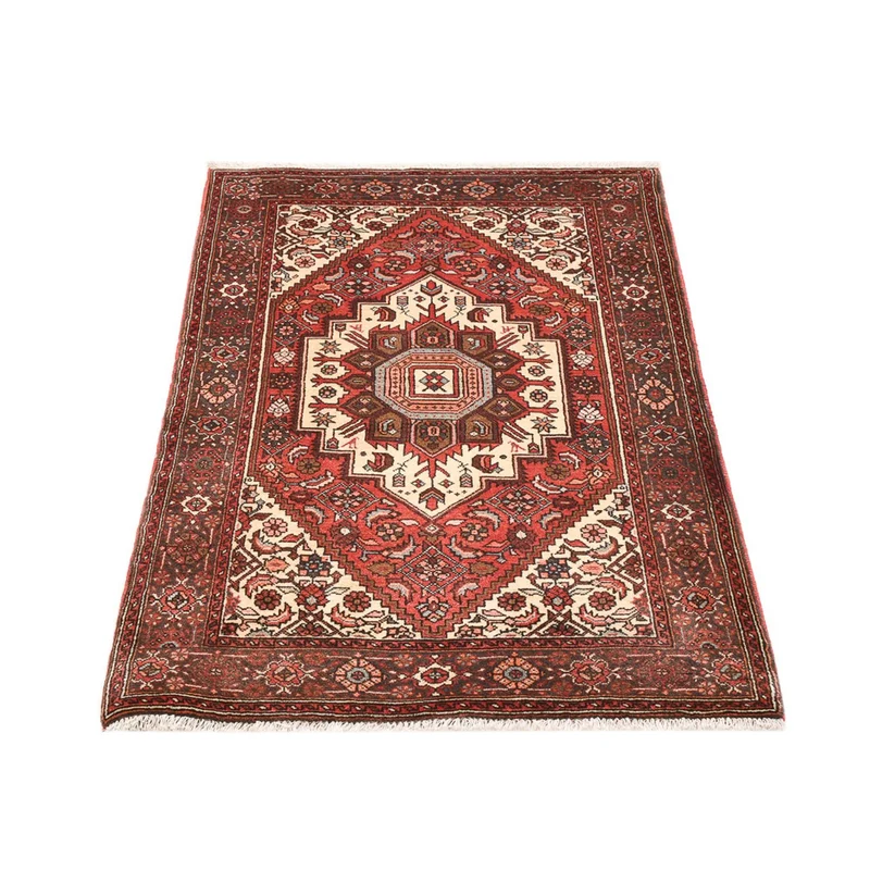 Bidjar - Zanjan Teppich 86x138cm - Perserteppich - hellrot