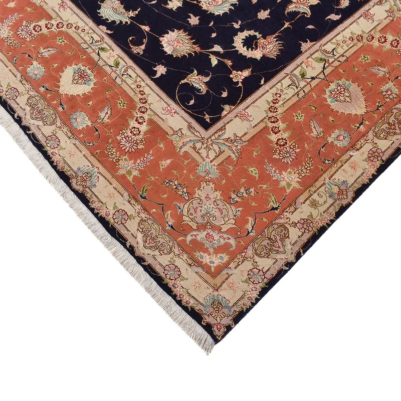 Moud Teppich 250x287cm - Perserteppich - dunkelblau