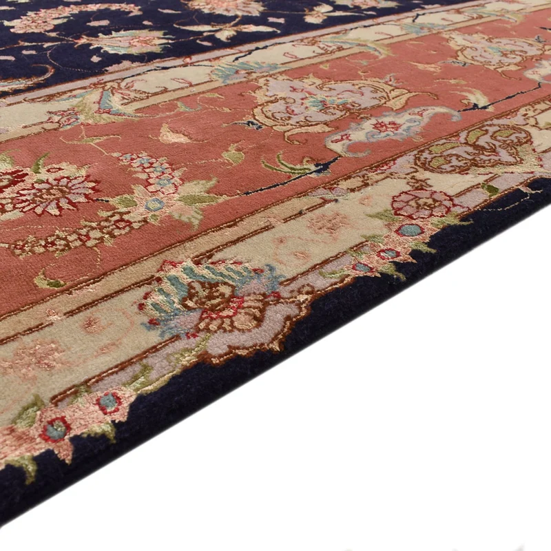Moud Teppich 250x287cm - Perserteppich - dunkelblau