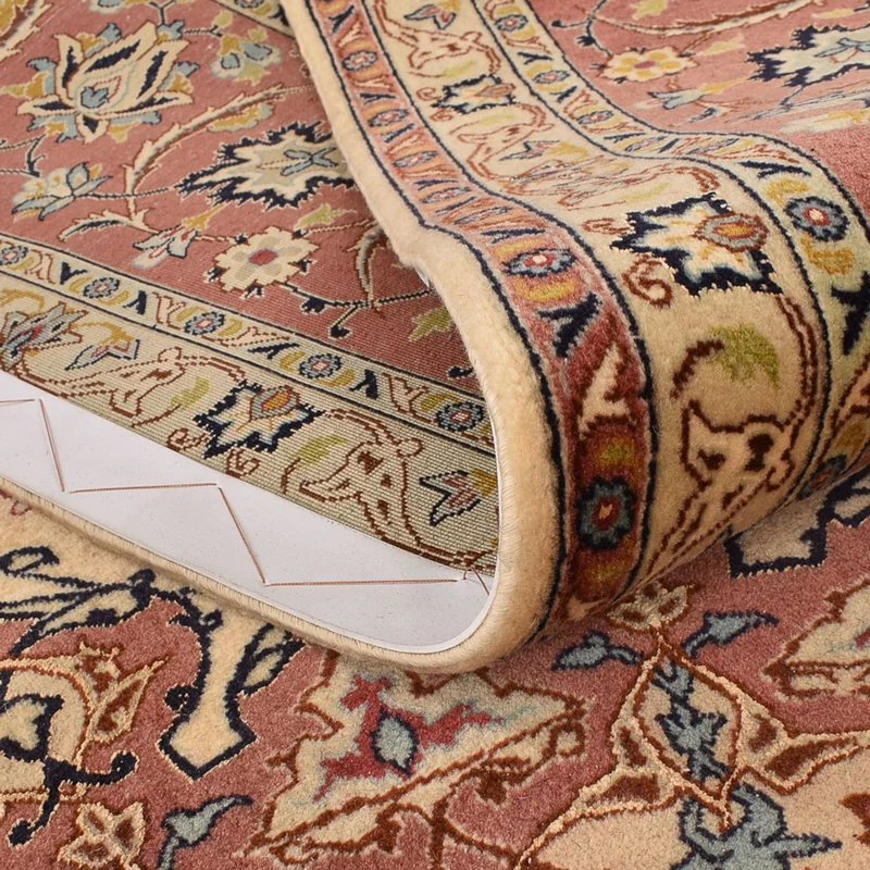 Täbriz - 50 Raj Teppich 250x358cm - Perserteppich - hellbeige