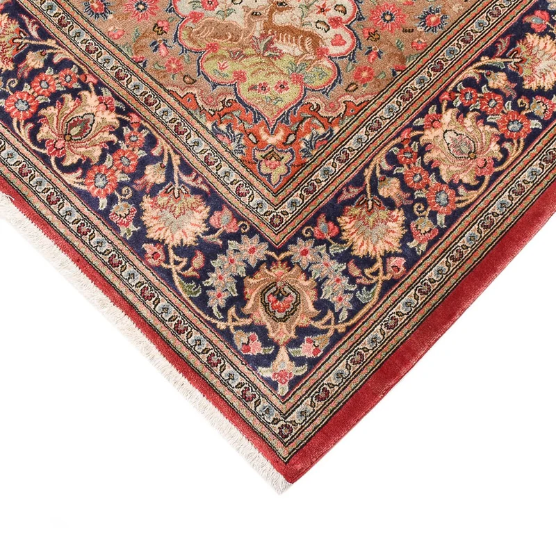 Ghom Teppich 200x308cm - Perserteppich - rot
