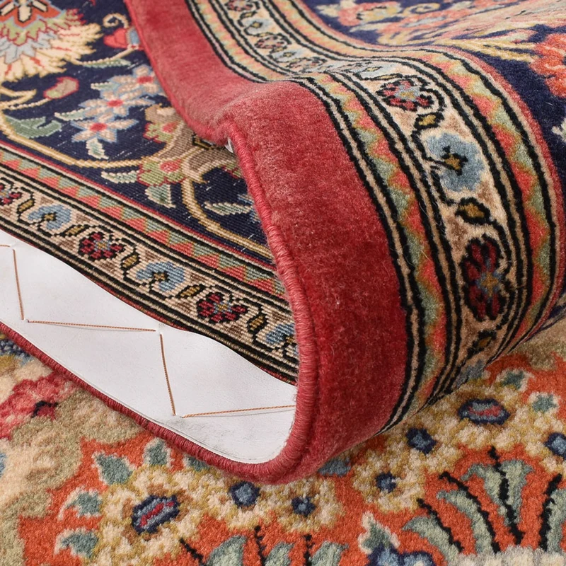 Ghom Teppich 200x308cm - Perserteppich - rot
