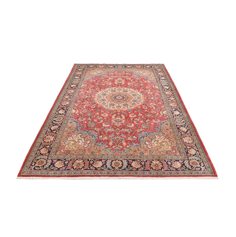 Ghom Teppich 200x308cm - Perserteppich - rot
