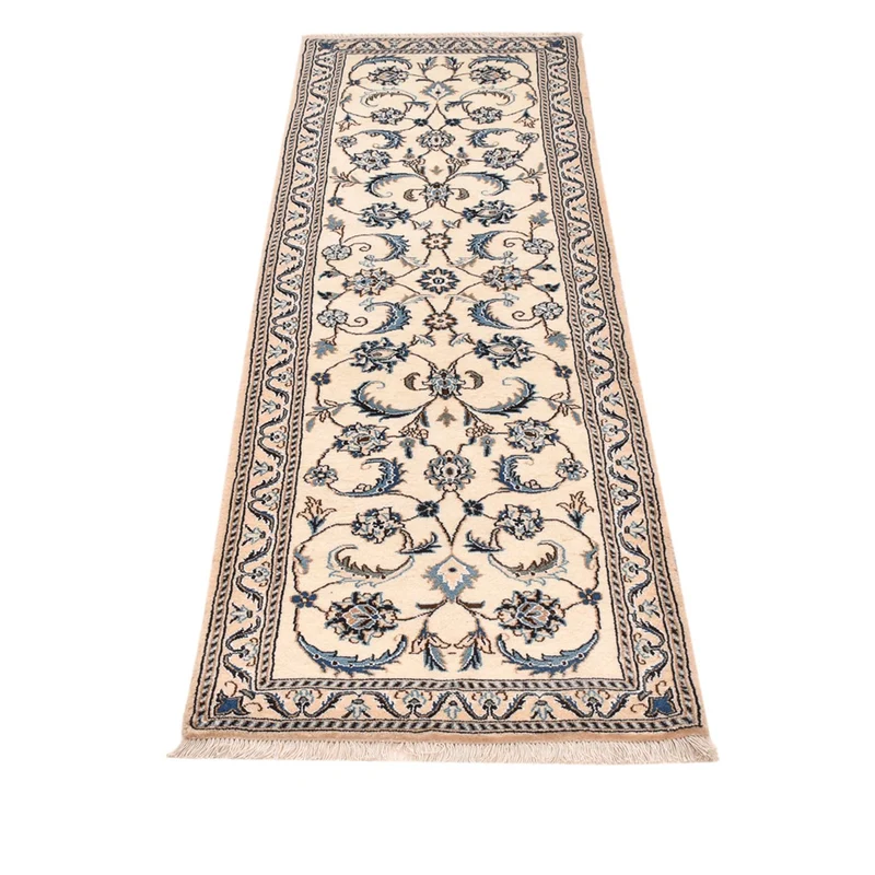 Läufer Perser - Nain - Royal - 60 x 202 cm - creme