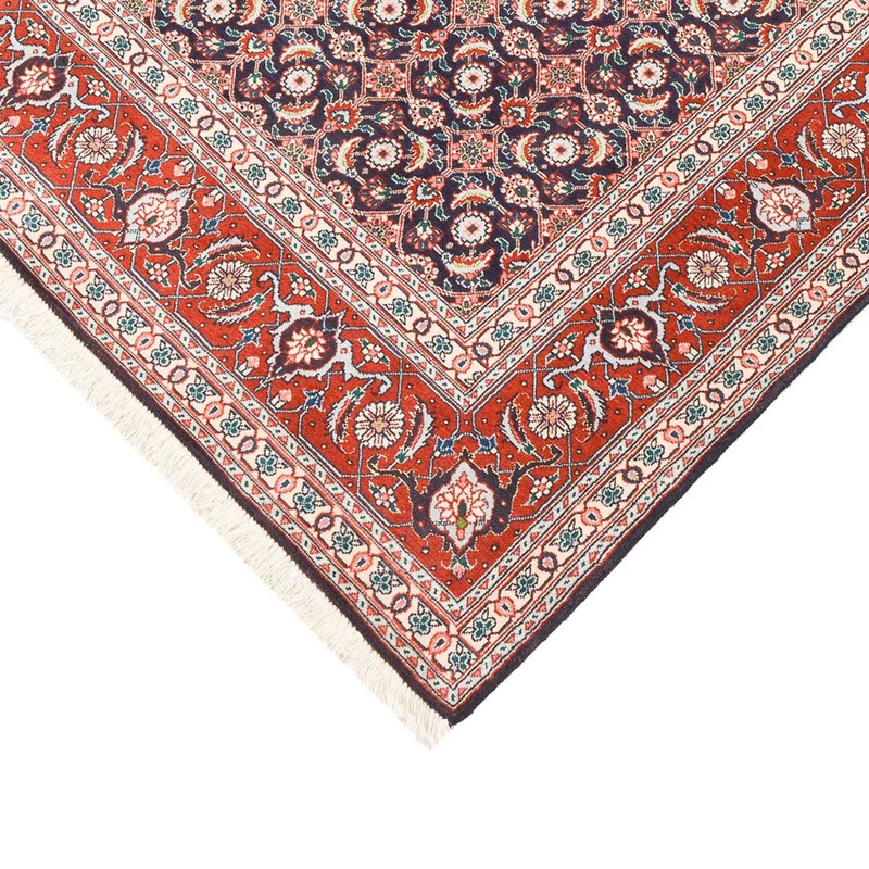 Täbriz - 50 Raj Teppich 148x204cm - Perserteppich - rost