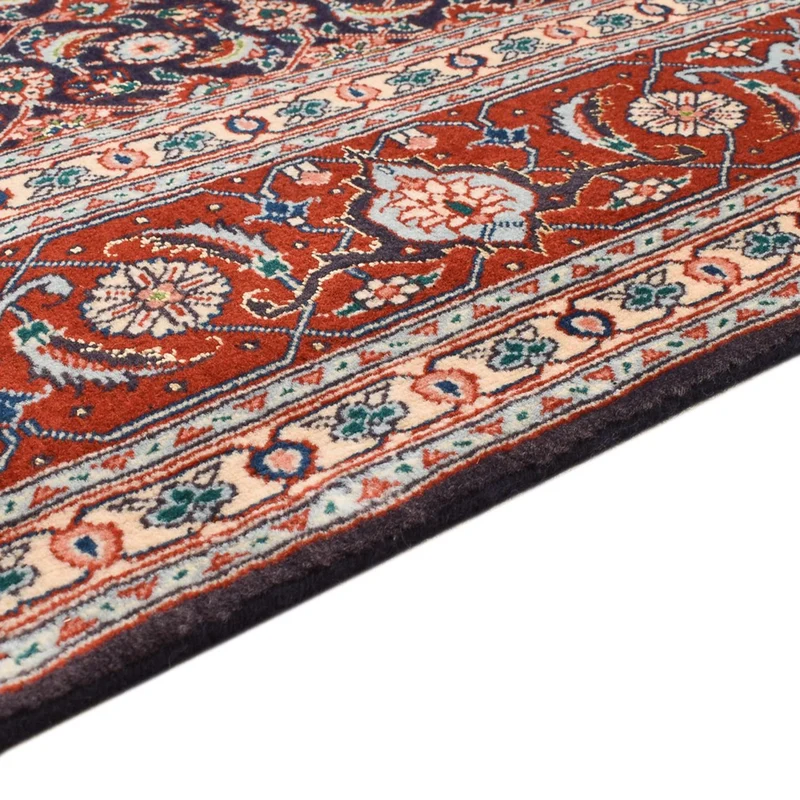 Täbriz - 50 Raj Teppich 148x204cm - Perserteppich - rost