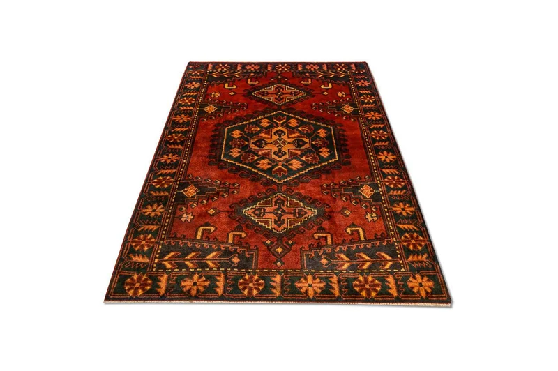 Wiss Teppich 113x157cm - Perserteppich - rost