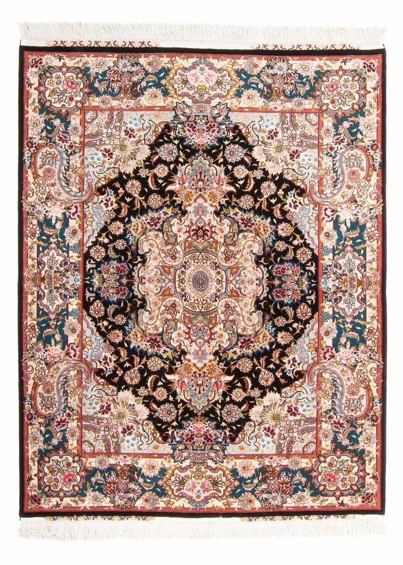 Täbriz - 50 Raj Teppich 150x200cm - Perserteppich
