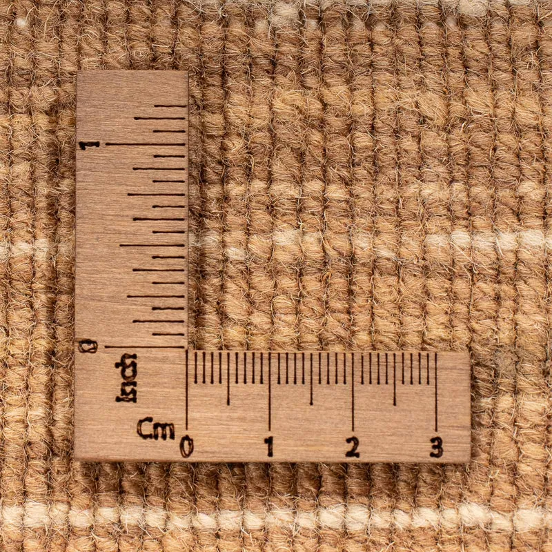 Loribaft Loom Teppich 140x200cm - Wollteppich - hellbraun