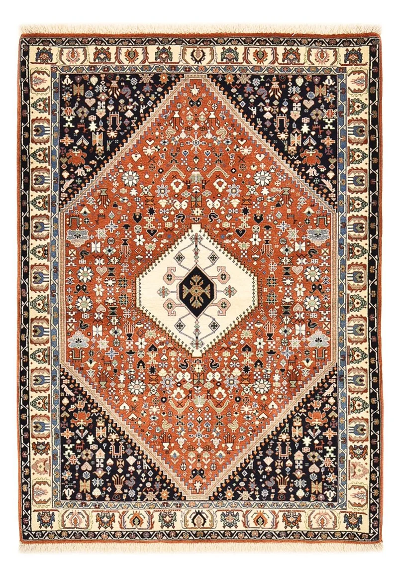 Kaschkuli Teppich 116x162cm - Perserteppich - rost