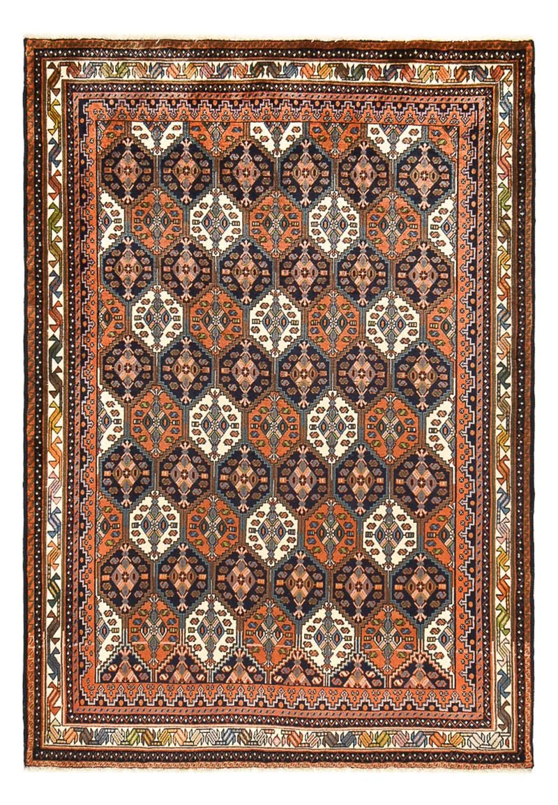 Sharbabak Teppich 147x209cm - Perserteppich - mehrfarbig