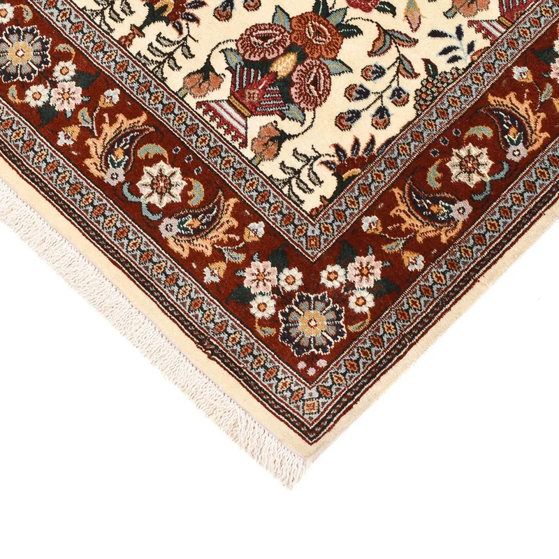 Sarough Teppich 106x165cm - Perserteppich - beige