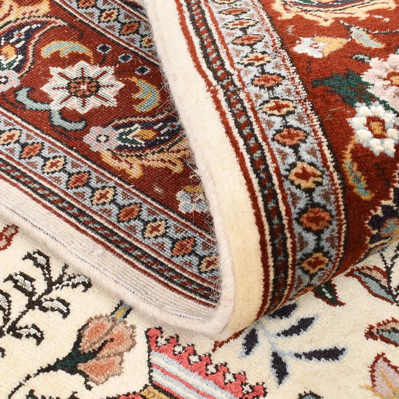 Sarough Teppich 106x165cm - Perserteppich - beige