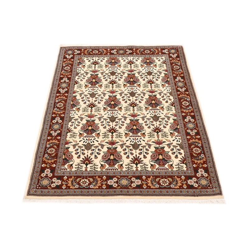 Sarough Teppich 106x165cm - Perserteppich - beige