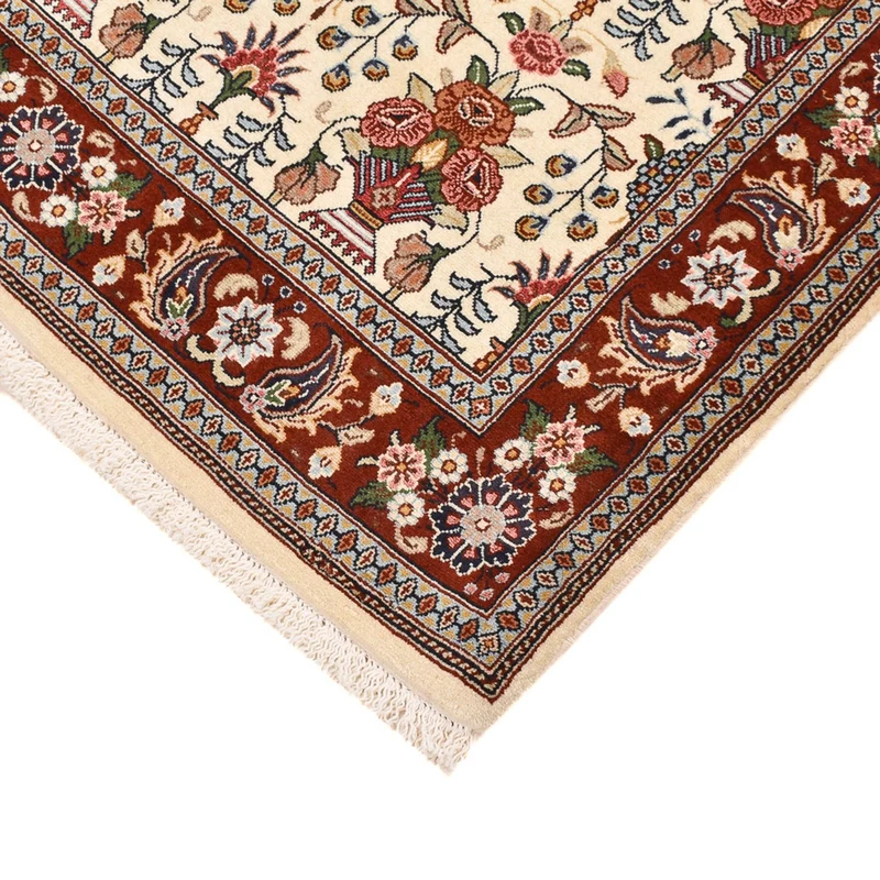 Sarough Teppich 107x163cm - Perserteppich - beige