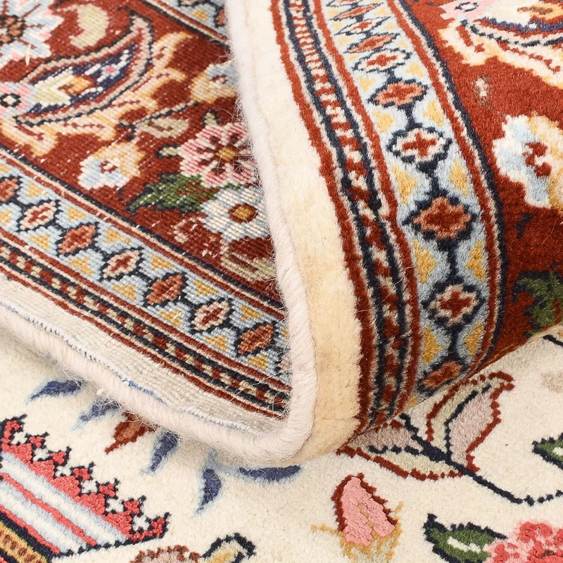 Sarough Teppich 107x163cm - Perserteppich - beige