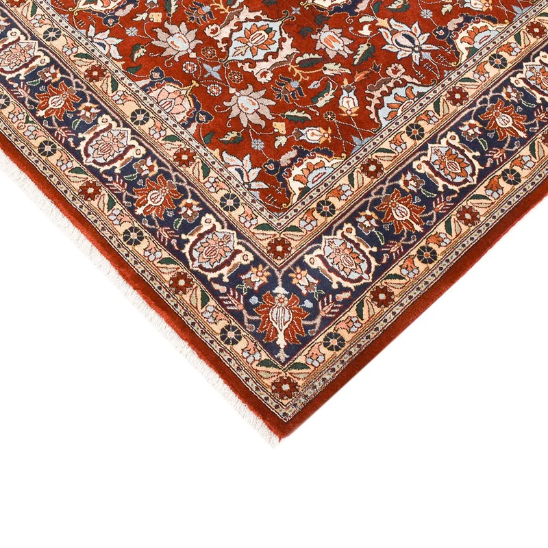 Sarough Teppich 150x216cm - Perserteppich - rost