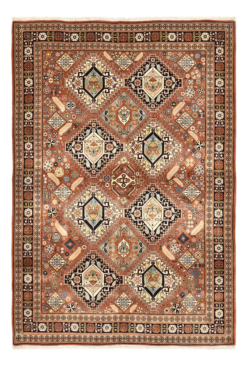 Kaschkuli Teppich 176x290cm - Perserteppich - dunkelbeige