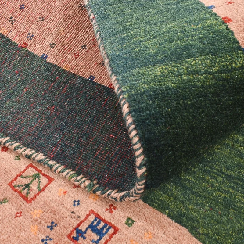 Loribaft Teppich Perser 108x150cm - Orientteppich - mehrfarbig
