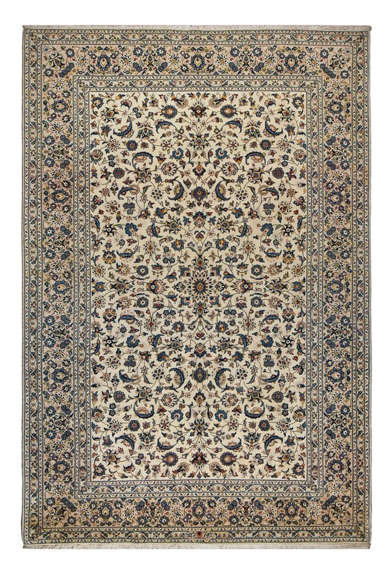 Keshan Teppich 217x322cm - Perserteppich - sand