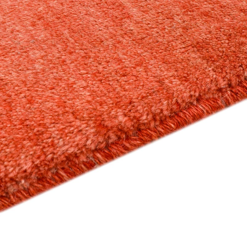 Gabbeh Persisch Teppich 125x174cm - Perserteppich Wollteppich - rot