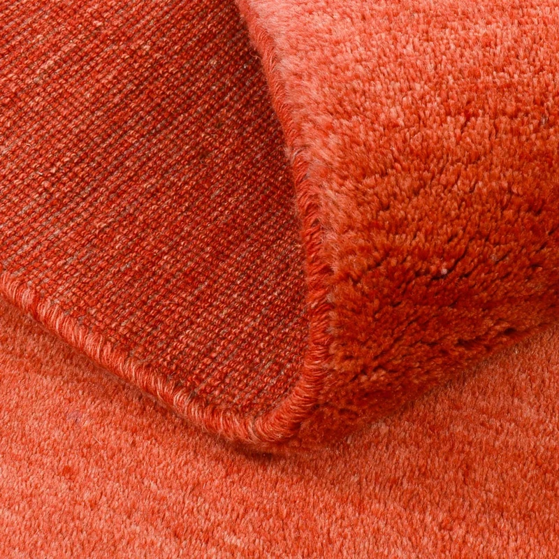 Gabbeh Persisch Teppich 125x174cm - Perserteppich Wollteppich - rot