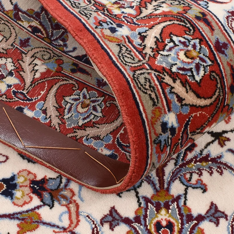 Isfahan Teppich 70x190cm - Perserteppich - dunkelbeige