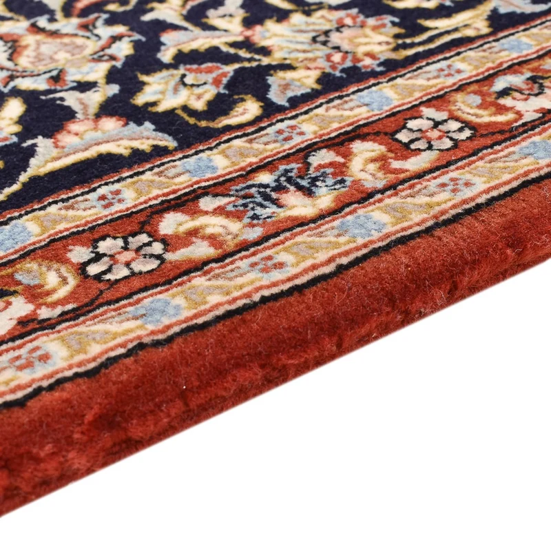 Läufer Perser - Ghom - Royal - 55 x 155 cm - dunkelblau