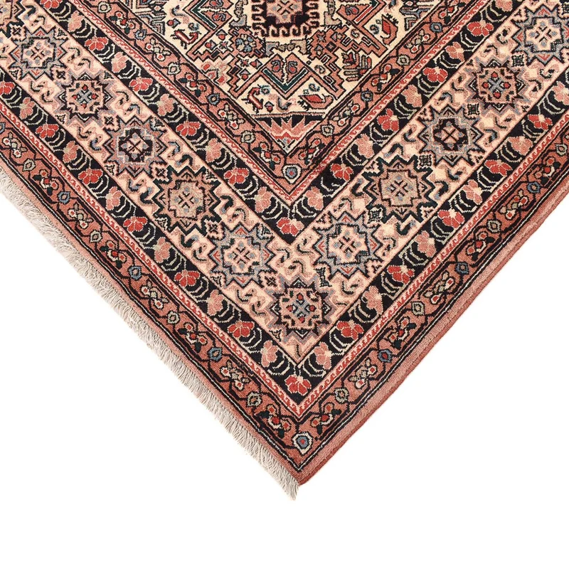Kaschkuli Teppich 195x195cm - Perserteppich - dunkelbeige