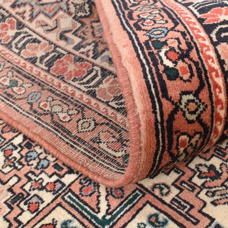 Kaschkuli Teppich 195x195cm - Perserteppich - dunkelbeige