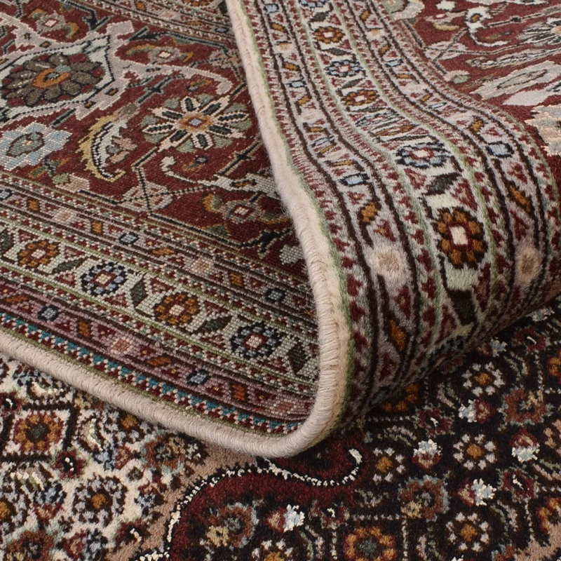 Täbriz - 40 Raj Teppich 247x252cm - Perserteppich - braun
