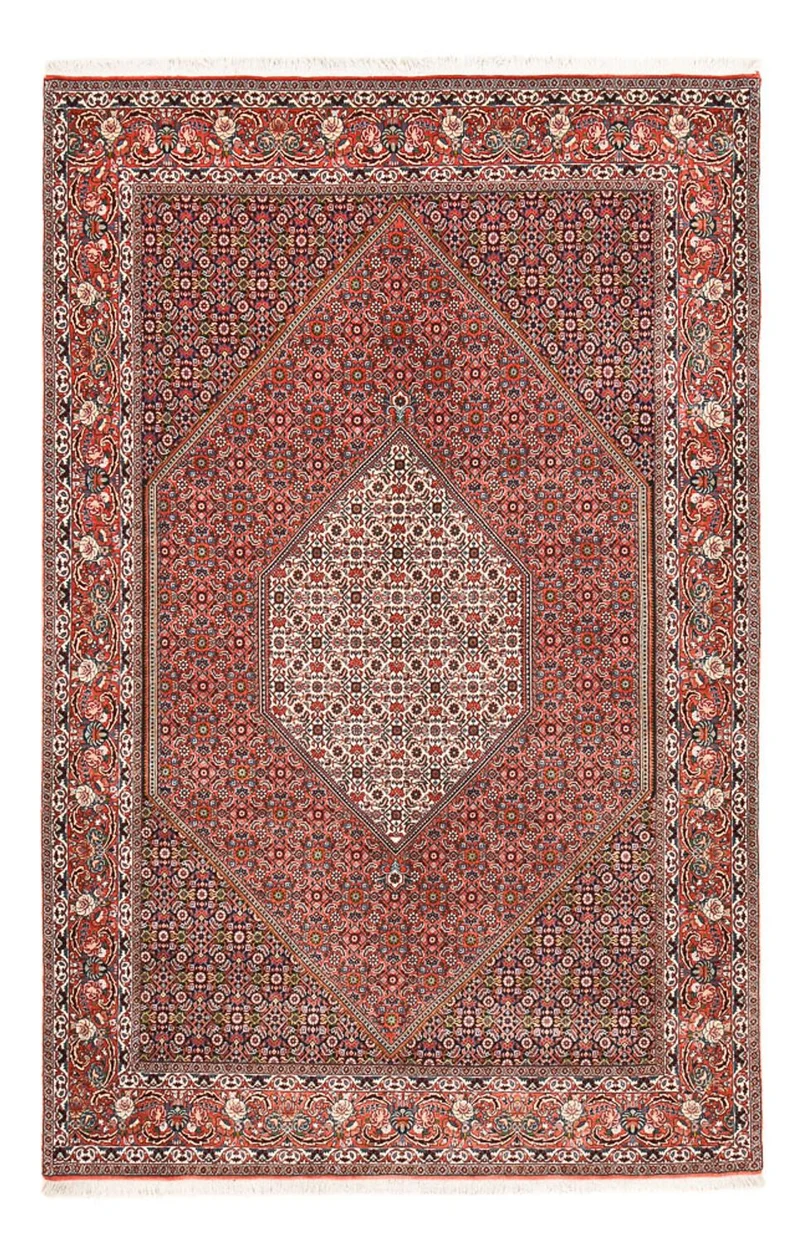 Bidjar Teppich 198x305cm - Perserteppich - rost