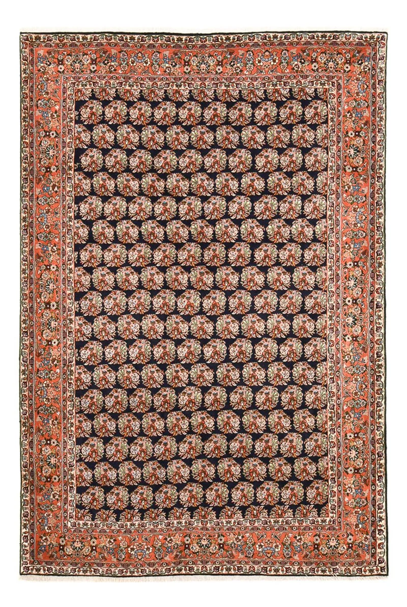 Bidjar Teppich 195x298cm - Perserteppich - rost