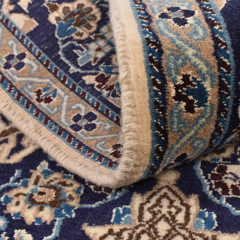 Nain - 9La Teppich 65x188cm - Perserteppich - dunkelblau