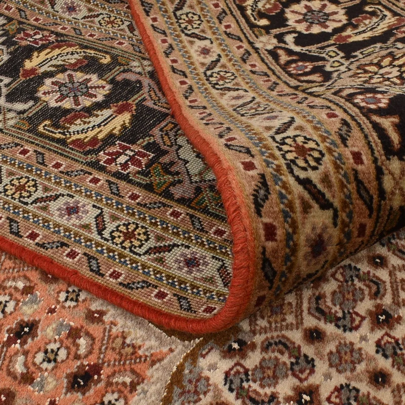 Täbriz - 40 Raj Teppich 245x253cm - Perserteppich - dunkelbeige